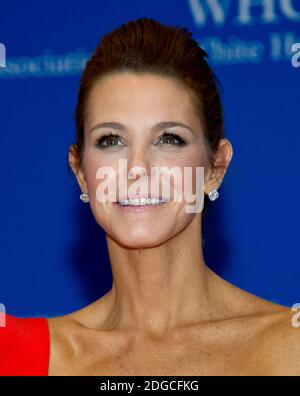 Anker von MSNBC Live Stephanie Ruhle kommt am Samstag, den 29. April 2017, zum Jahresessen der White House Correspondents Association 2017 im Washington Hilton Hotel in Washington, DC, USA. Foto von Ron Sachs/CNP/ABACAPRESS.COM Stockfoto