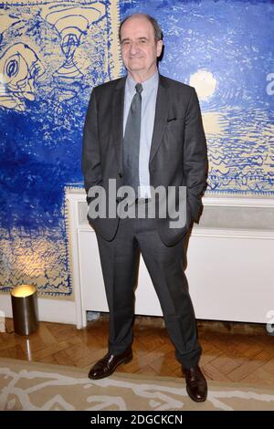 Pierre Lescure assiste a la reception en l'honneur des Films francais selectionnes au 70eme Festival de Cannes au Ministere de la Culture et de la Communication a Paris, France, le 04 Mai 2017. Foto von Aurore Marechal/ABACAPRESS.COM Stockfoto