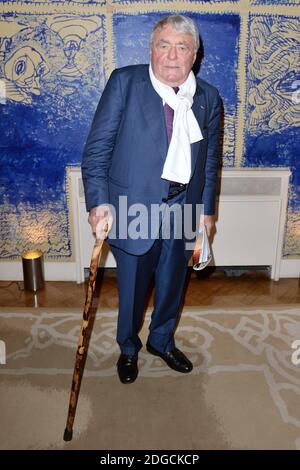 Claude Lanzmann assiste a la reception en l'honneur des Films francais selectionnes au 70eme Festival de Cannes au Ministere de la Culture et de la Communication a Paris, France, le 04 Mai 2017. Foto von Aurore Marechal/ABACAPRESS.COM Stockfoto