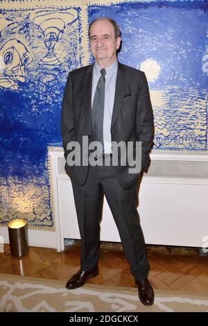 Pierre Lescure assiste a la reception en l'honneur des Films francais selectionnes au 70eme Festival de Cannes au Ministere de la Culture et de la Communication a Paris, France, le 04 Mai 2017. Foto von Aurore Marechal/ABACAPRESS.COM Stockfoto