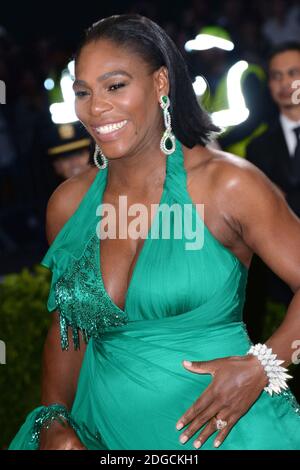 Serena Williams (schwanger) besucht die Metropolitan Museum of Art Costume Institute Benefit Gala 2017, in New York, USA am 01. Mai 2017. Foto von Aurore Marechal/ABACAPRESS.COM Stockfoto