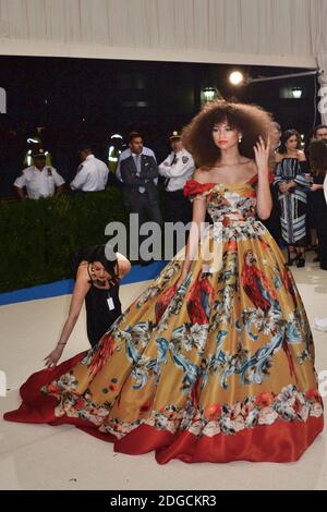 Zendaya Coleman beim Metropolitan Museum of Art Costume Institute Benefit Gala 2017, in New York, USA am 01. Mai 2017. Foto von Aurore Marechal/ABACAPRESS.COM Stockfoto