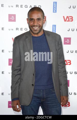 Loup-Denis Elion bei der Juste UN Regard Photocall im Gaumont Marignan Cinema in Paris, Frankreich am 11. Mai 2017. Foto von Aurore Marechal/ABACAPRESS.COM Stockfoto