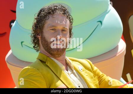 TJ Miller bei der Emoji Movie Fotocall am Carlton Beach in Cannes, Frankreich am 16. Mai 2017. Foto von Aurore Marechal/ABACAPRESS.COM Stockfoto