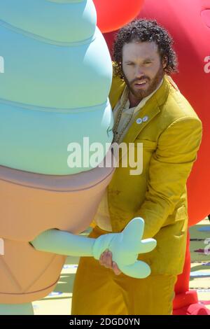 TJ Miller bei der Emoji Movie Fotocall am Carlton Beach in Cannes, Frankreich am 16. Mai 2017. Foto von Aurore Marechal/ABACAPRESS.COM Stockfoto