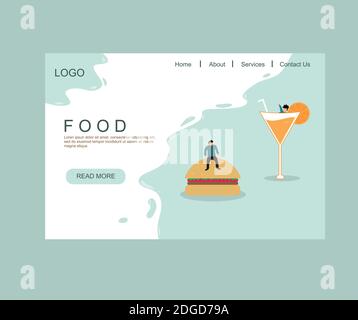 food web view illustration design Stock Vektor