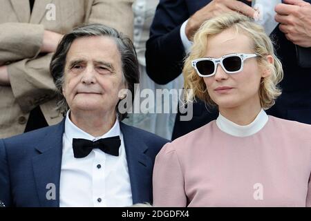 Jean-Pierre Leaud und Diane Kruger bei der Fotoschau zum 70. Jubiläum im Rahmen der 70. Filmfestspiele von Cannes am 23. Mai 2017 in Cannes, Frankreich. Foto von Aurore Marechal/ABACAPRESS.COM Stockfoto