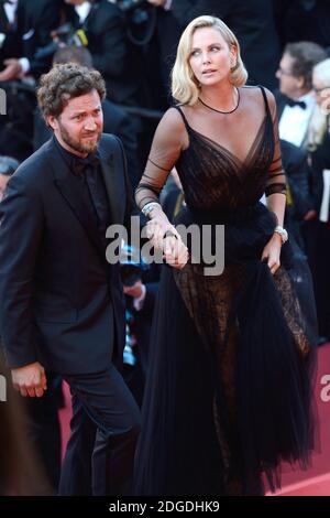 Charlize Theron nimmt an der 70. Jubiläumsfeier im Rahmen des 70. Filmfestivals von Cannes in Cannes, Frankreich, am 23. Mai 2017 Teil. Foto von Aurore Marechal/ABACAPRESS.COM Stockfoto