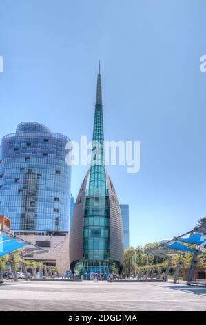 Der Glockenturm in Perth, Australien Stockfoto