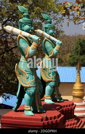 NATs Buddhistische Schutzgeister Stockfoto