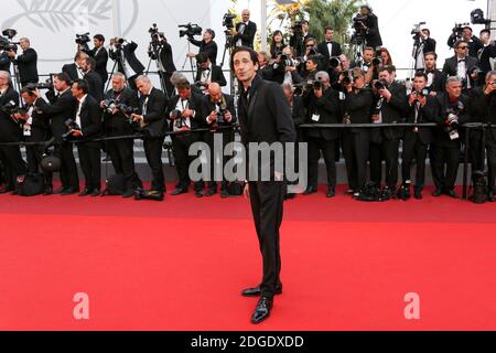 Adrien Brody bei der Vorführung "Based on A True Story" (D'Apres Une Histoire Vraie) während der 70. Jährlichen Filmfestspiele von Cannes im Palais des Festivals am 27. Mai 2017 in Cannes, Frankreich. Foto von David Boyer/ABACAPRESS.COM Stockfoto