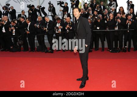 Adrien Brody bei der Vorführung "Based on A True Story" (D'Apres Une Histoire Vraie) während der 70. Jährlichen Filmfestspiele von Cannes im Palais des Festivals am 27. Mai 2017 in Cannes, Frankreich. Foto von David Boyer/ABACAPRESS.COM Stockfoto