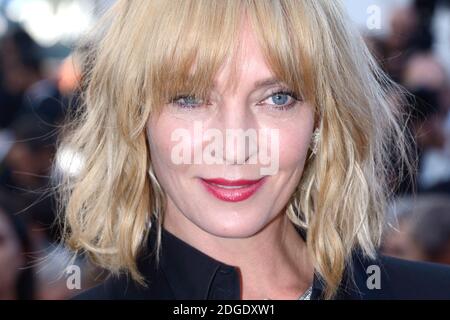 Uma Thurman bei der Vorführung von D'Apres Une Histoire Vraie im Rahmen der 70. Filmfestspiele von Cannes am 27. Mai 2017 in Cannes, Frankreich. Foto von Aurore Marechal/ABACAPRESS.COM Stockfoto