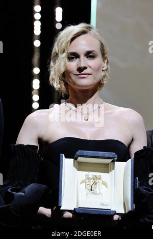 Diane Kruger Gewinnerin des Best Actress Award bei der Abschlussfeier im Rahmen der 70. Filmfestspiele von Cannes am 28. Mai 2017 in Cannes, Frankreich. Foto von Aurore Marechal/ABACAPRESS.COM Stockfoto