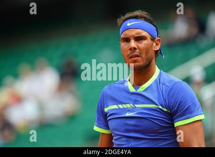 : Spaniens Rafael Nadal gewinnt in der dritten Runde der French Tennis Open 2017 in Paris, Frankreich am 2. Juni 2017. Foto von Christian Liewig/ABACAPRESS.COM Stockfoto