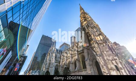 St. Patrick Kathedrale in New York City Stockfoto