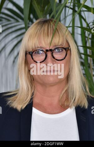 Christine Bravo assiste a la Conference de Presse du gourpe NRJ a Paris, France, le 28 Juni 2017. Foto von Alban Wyters/ABACAPRESS.COM Stockfoto