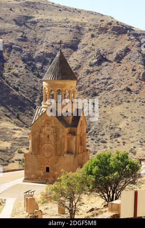 Kloster Noravank, surp Astvatsatsin, Armenien, Asien Stockfoto