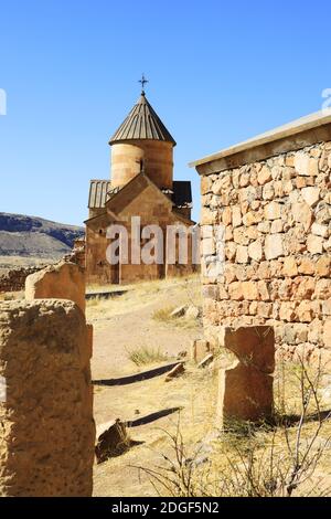 Kloster Noravank, surp Astvatsatsin, Armenien, Asien Stockfoto