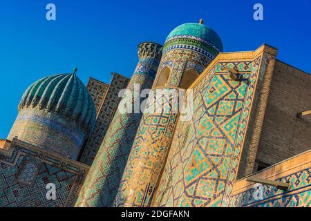 Architektur von Registan Stockfoto