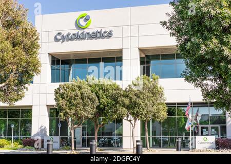 Sep 21, 2020 South San Francisco / CA / USA - Cytokinetics Headquarters in Silicon Valley; Cytokinetics, Inc. Ist ein biopharmazeutisches Unternehmen, das deve Stockfoto