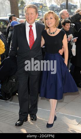 Bill Turnbull und Sian Williams bei der Ankunft bei den TRIC Awards 2011, Grosvenor House Hotel, Park Lane, London. Stockfoto