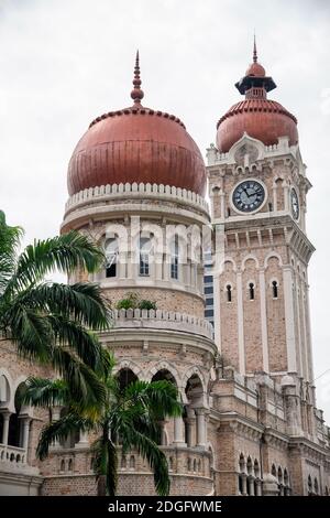 Das Sultan Abdul Samad Gebäude befindet sich vor dem Merdeka Platz in Jalan Raja, Kuala Lumpur - Malaysia Stockfoto