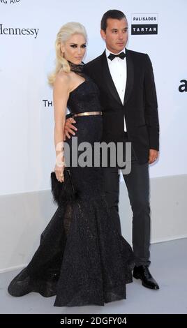 Gwen Stefani und Gavin Rossdale bei der amfAR Cinema Against AIDS Gala, Hotel Du Cap, Eden Roc, Antibes. Stockfoto