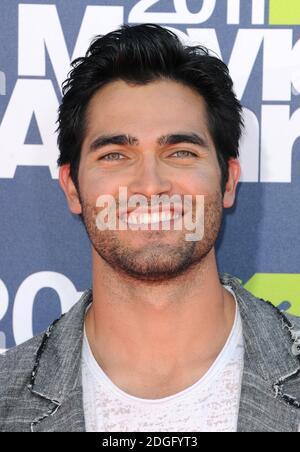 Tyler Hoechlin bei der Ankunft bei den MTV Movie Awards 2011, Gibson Amphitheatre, Universal City, Los Angeles. Stockfoto