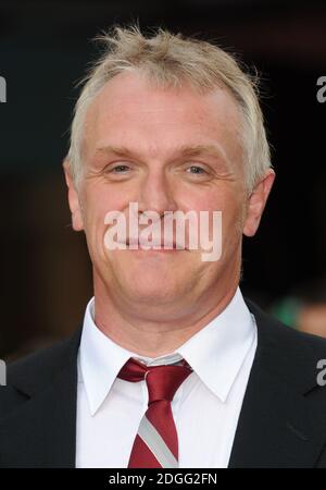 Greg Davies bei der Weltpremiere von The Inbetweeners Movie, Vue Cinema, Leicester Square, London. Stockfoto