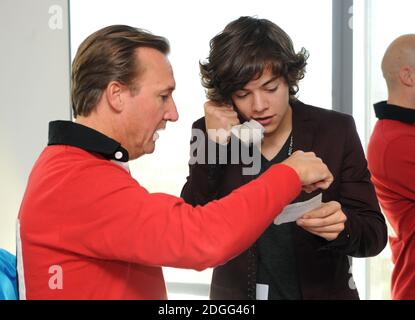 Harry Styles of One Direction beim BGC Annual Global Charity Day, Canary Wharf, London. Stockfoto