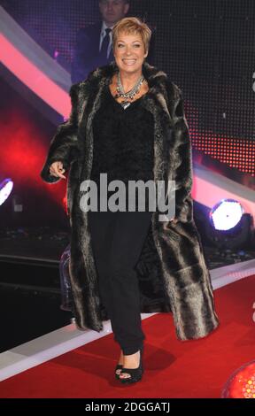 Denise Welch bei der Vorstellung von Celebrity Big Brother 2012, Elstree Studios, Borehamwood. Stockfoto