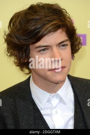 Harry Styles of One Direction bei den MTV Video Music Awards im Staples Center, Los Angeles. Copyright Doug Peters EMPICS Entertainment Stockfoto