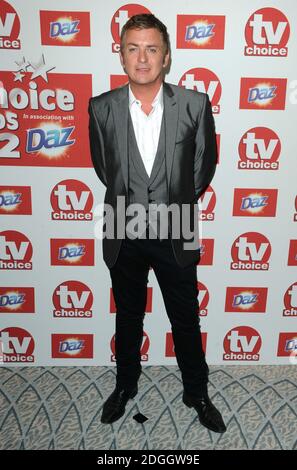 Shane Ritchie bei der Ankunft bei den TV Choice Awards 2012, The Dorchester Hotel, London. Stockfoto