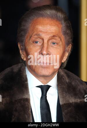 Valentino bei der Weltpremiere von Les Miserables, Leicester Square, London. Stockfoto