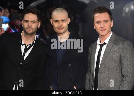 5Ive kommen zur UK-Premiere von GI Joe: Retaliation im Empire Cinema in London. Stockfoto