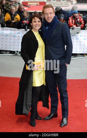 Damian Lewis und Helen McCrory bei der Princes Trust & Samsung feiern die Success Awards 2013 und würdigen junge Menschen, die Herausforderungen wie Obdachlosigkeit und sucht überwunden haben, im Odeon Cinema, Leicester Square, in London. Stockfoto