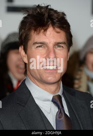 Tom Cruise bei der UK Premiere von Oblivion im BFI IMAX, South Bank, London. Stockfoto