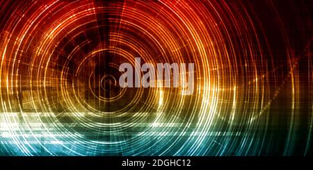 Datenumwandlung Stockfoto