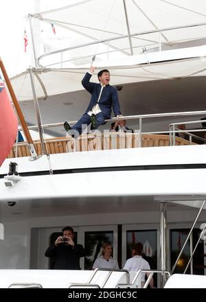 Jackie Chan beim Fotocall für Skiptrace, Teil des 66. Festival de Cannes, Palais de Festival, Cannes. Stockfoto