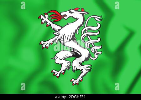 Steirisches Banner of Arms Stockfoto
