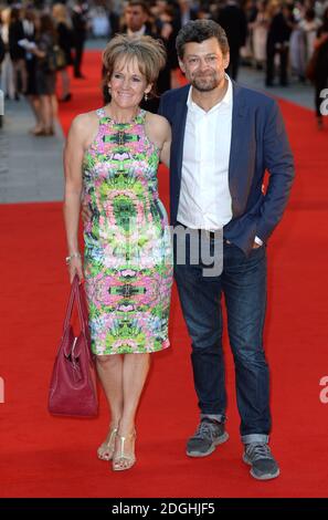 Andy Serkis bei der Weltpremiere von Diana, Odeon Cinema, Leicester Square, London. Bildnachweis sollte Doug Peters EMPICS Entertainment lesen Stockfoto