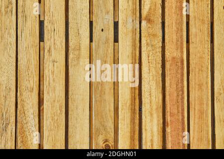 Alte braune Vintage grunge Hintergrund aus vertikalen Brettern. Stockfoto