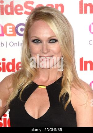 Michelle Hardwick bei der Inside Soap Awards 2013, Ministry of Sound, London. Stockfoto