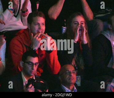 Sam Branson und Cressida Bonas am WE Day, Wembley Arena, London. Stockfoto