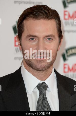 Richard Armitage bei der Ankunft bei den Empire Film Awards 2014, Grosvenor House Hotel, London. Stockfoto