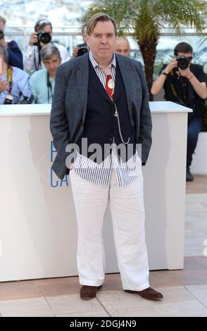 Timothy Spall bei der Mr Turner Fotocall, Teil des 67. Festival de Cannes, Palais du Festival, Cannes. Stockfoto