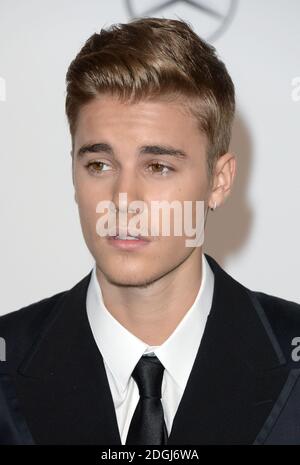 Justin Bieber bei der amfAR Gala, Hotel Du Cap, Antibes, Teil des 67. Festival de Cannes. Stockfoto