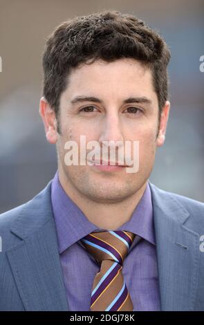 Jason Biggs Teilnahme an einer Fotoserie für Netflix Serie Orange ist das New Black, das Soho Hotel, London. Stockfoto