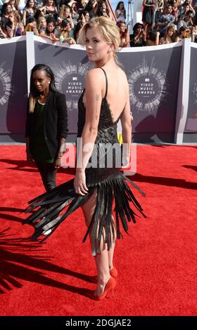 Irland Baldwin bei den MTV Video Music Awards 2014, The Forum, Inglewood, Los Angeles. Stockfoto